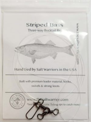 Striped Bass 3-way Bucktail Rig