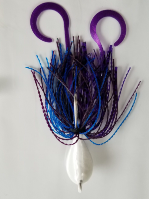 Seabass Banana Jig w/ Skirt and Trailers