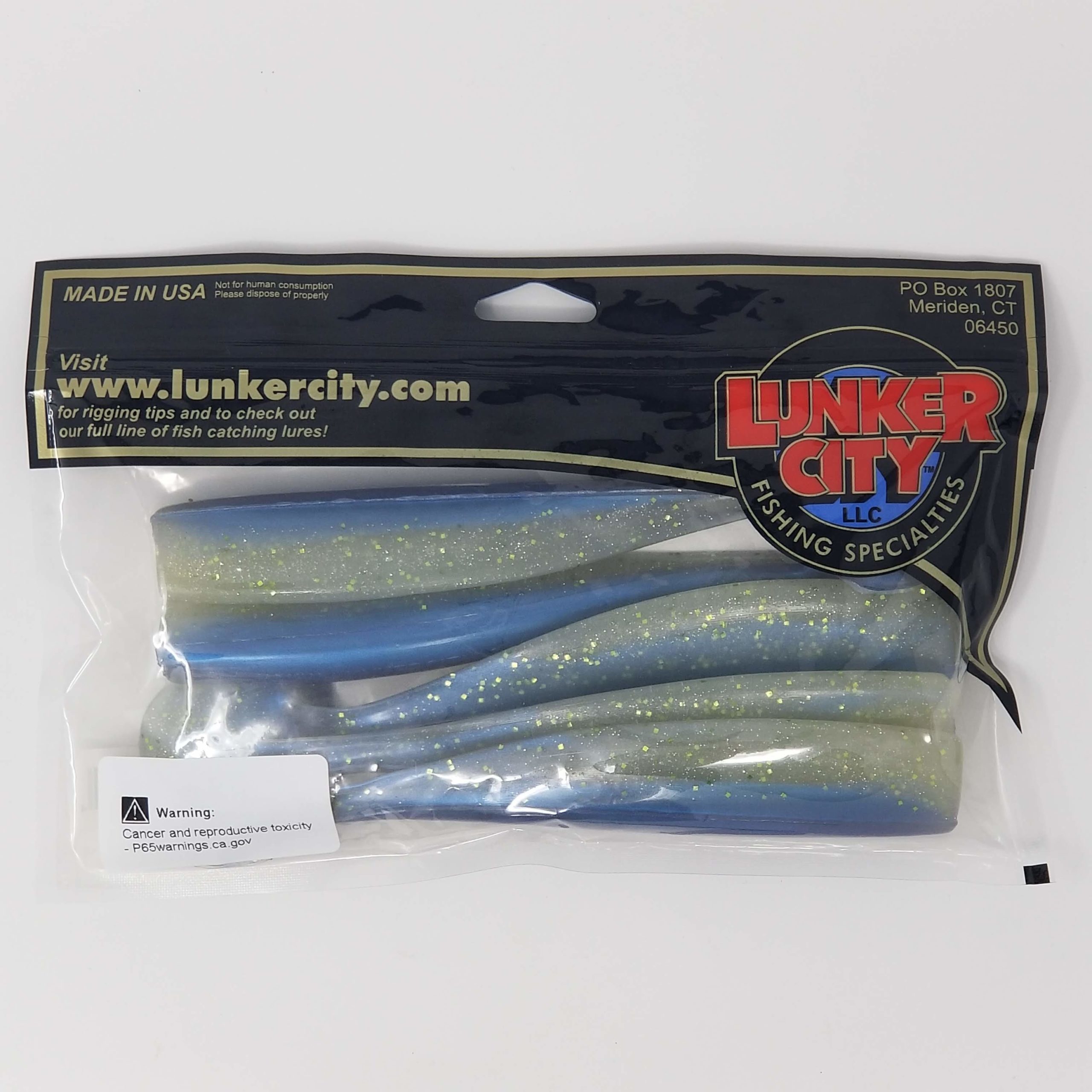 Lunker City Shaker 6" - The Salt Warrior LLC